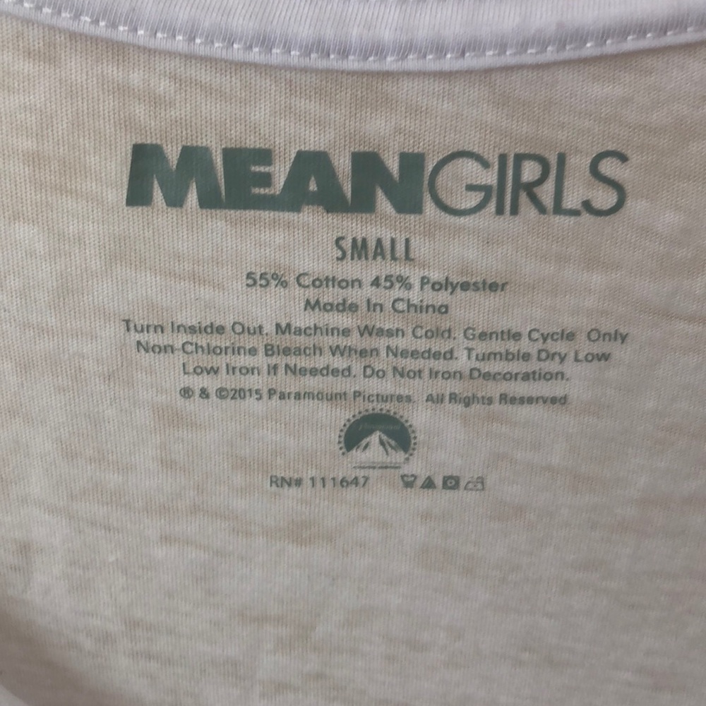 Mean Girls Tissue T Shirt - Picture 4 of 4